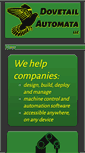 Mobile Screenshot of dovetail-automata.com